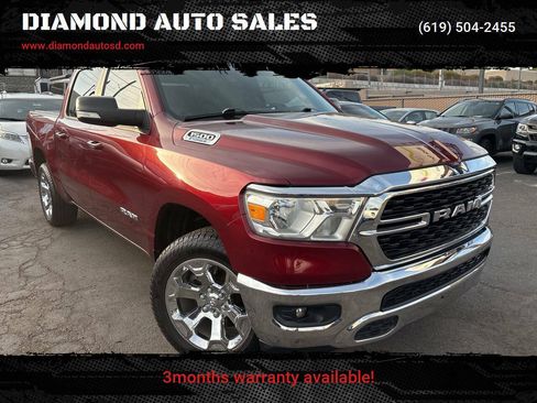 Used 2022 RAM 1500 Big Horn w/ Trailer Tow Group AWD/4WD image 1
