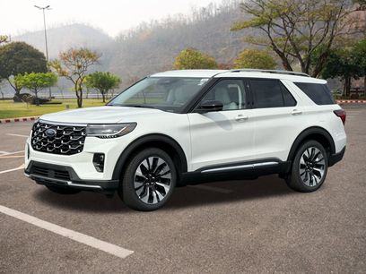 New 2026 Ford Explorer Platinum w/ LUX Leather Package