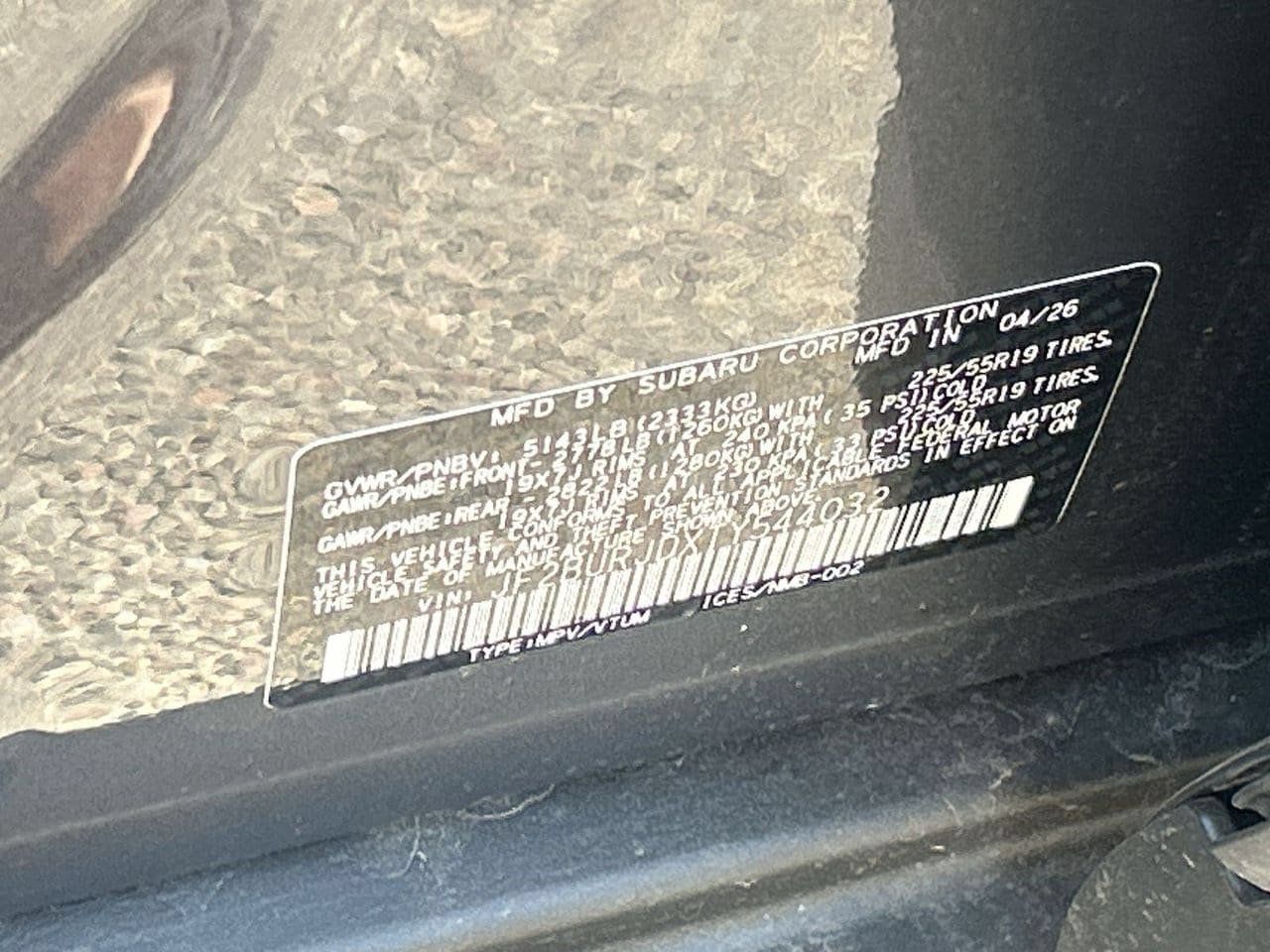 New 2026 Subaru Outback Touring XT AWD/4WD image 28