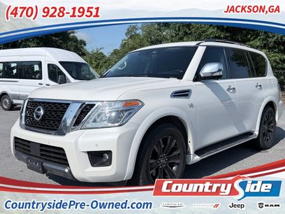 Used 2019 Nissan Armada Platinum w/ Captain's Chairs Package
