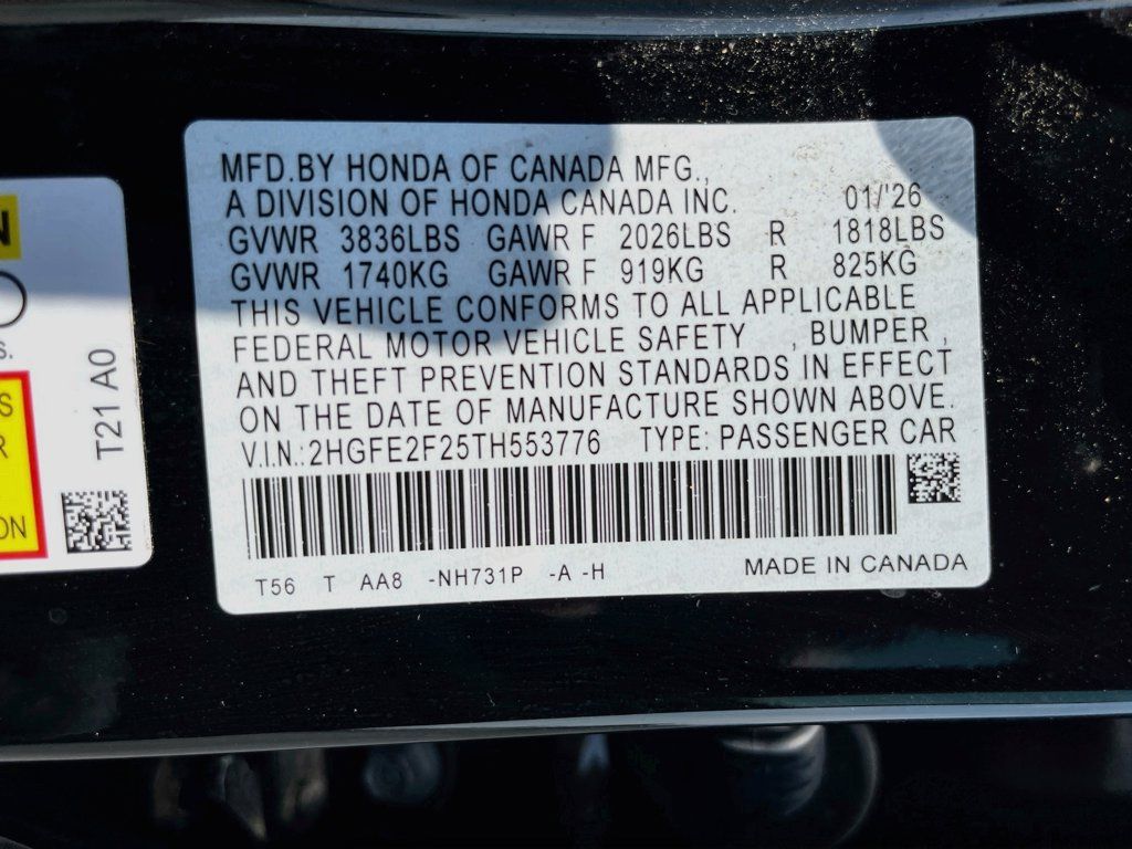 Used 2026 Honda Civic LX image 30