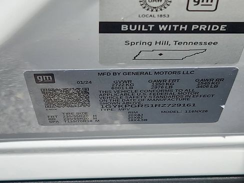 Certified 2024 Cadillac XT6 Sport w/ LPO, Onyx Lite Package AWD/4WD image 28