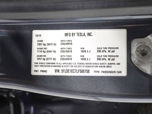 Used 2020 Tesla Model 3 Performance image 38