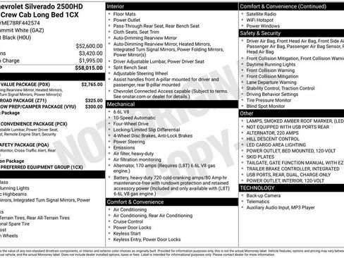 Used 2024 Chevrolet Silverado 2500 Custom w/ Custom Value Package image 39