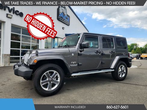 Used 2016 Jeep Wrangler Unlimited Sahara w/ Dual Top Group AWD/4WD image 1