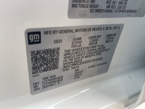 Used 2025 Chevrolet Silverado 1500 Custom Trail Boss image 39