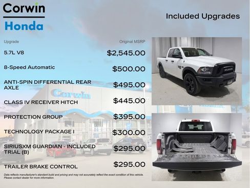 Used 2024 RAM 1500 Classic Warlock w/ Protection Group AWD/4WD image 4
