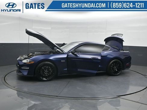 Used 2019 Ford Mustang GT Premium w/ Ford Safe & Smart Package RWD image 46