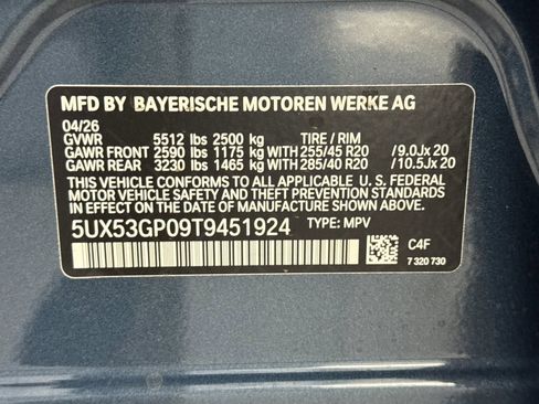 New 2026 BMW X3 xDrive30 w/ Premium Package AWD/4WD image 20