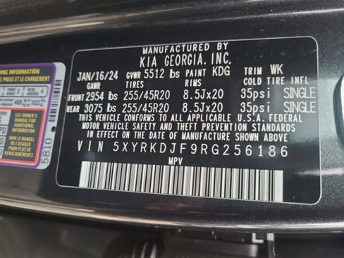 Used 2024 Kia Sorento SX Prestige w/ Sage Leather Package image 25