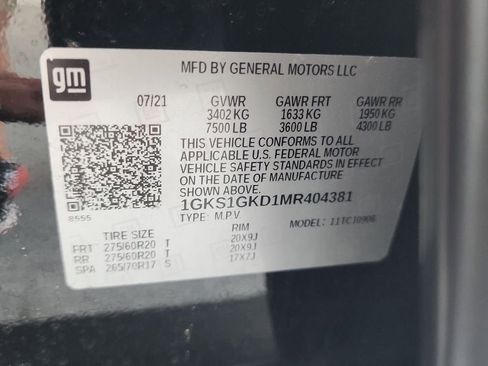 Certified 2021 GMC Yukon XL SLT w/ SLT Premium Package image 34