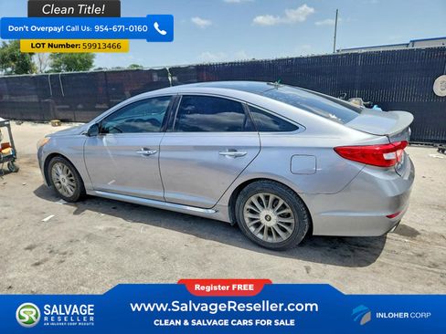 Used 2015 Hyundai Sonata Limited w/ Option Group 06 FWD image 3