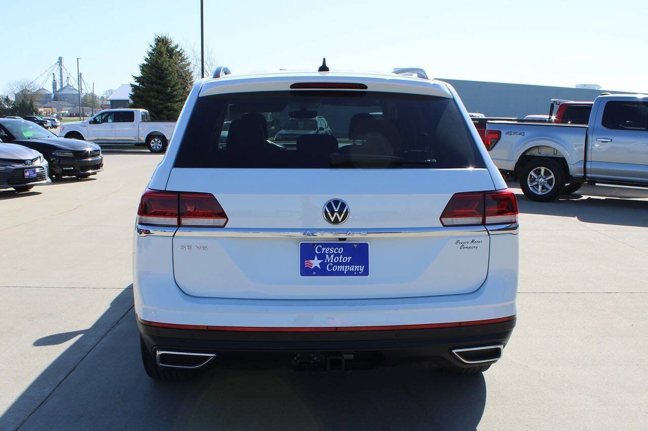 Used 2021 Volkswagen Atlas SE w/ Towing Package FWD image 6