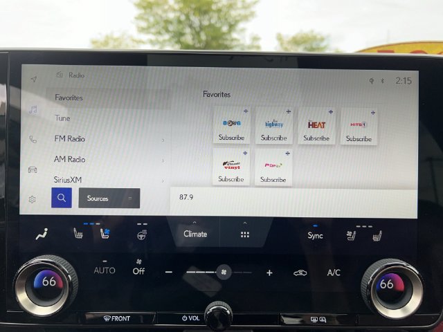 Certified 2025 Lexus NX 350h AWD w/ Cold Area Package image 14