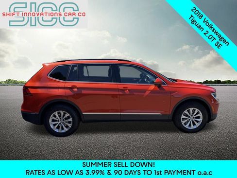 Used 2018 Volkswagen Tiguan SE w/ Panoramic Sunroof Package AWD/4WD image 7