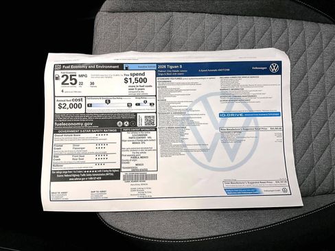 New 2026 Volkswagen Tiguan S image 34