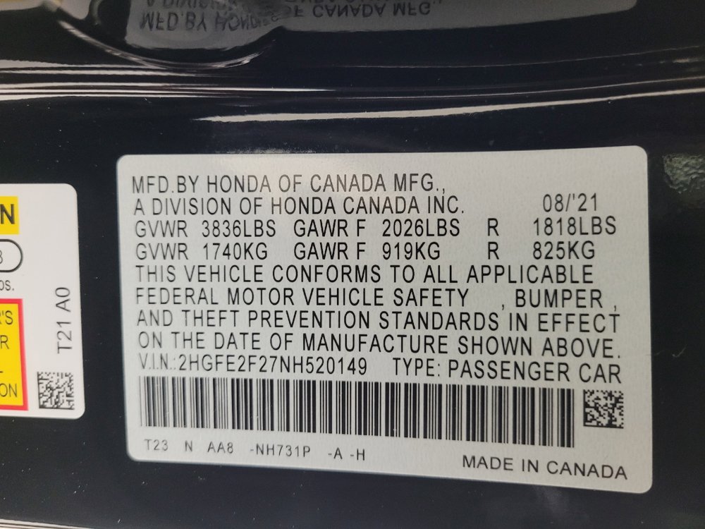 Used 2022 Honda Civic LX image 33