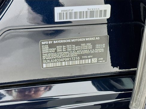 Used 2023 BMW X5 M50i w/ Executive Package image 36