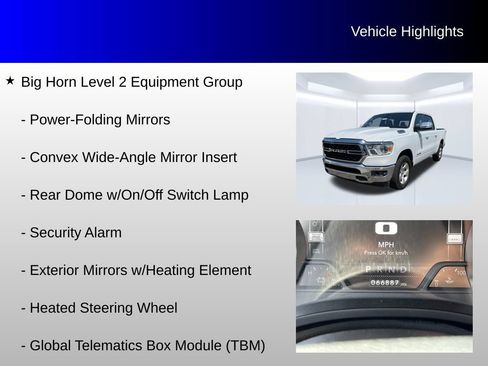 Used 2022 RAM 1500 Big Horn AWD/4WD image 16
