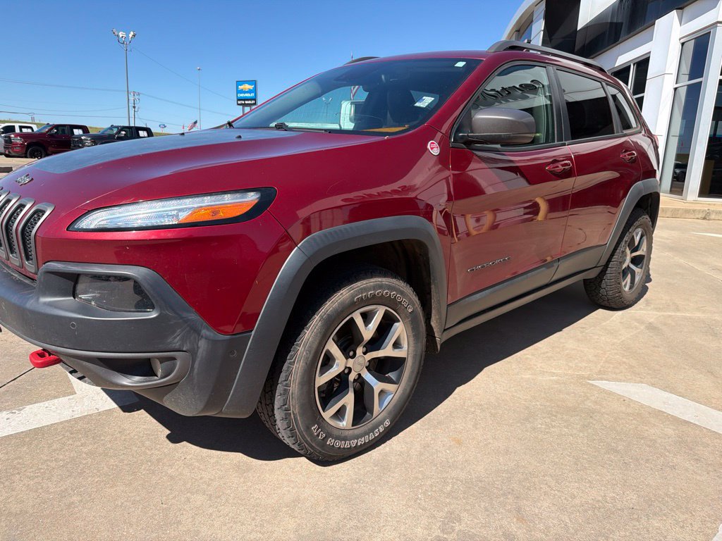 Used 2014 Jeep Cherokee Trailhawk w/ Technology Group AWD/4WD image 7