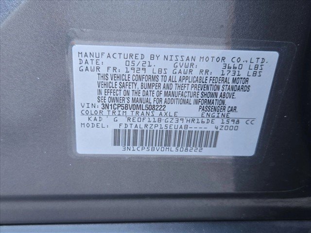 Used 2021 Nissan Kicks S FWD image 23