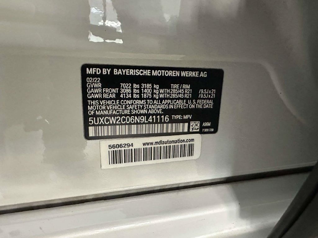 Used 2022 BMW X7 xDrive40i w/ Premium Package AWD/4WD image 37
