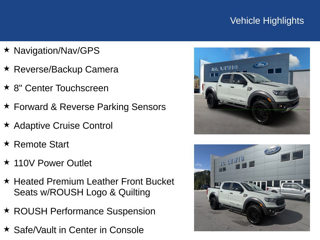 Used 2022 Ford Ranger XLT w/ Equipment Group 302A High AWD/4WD image 24