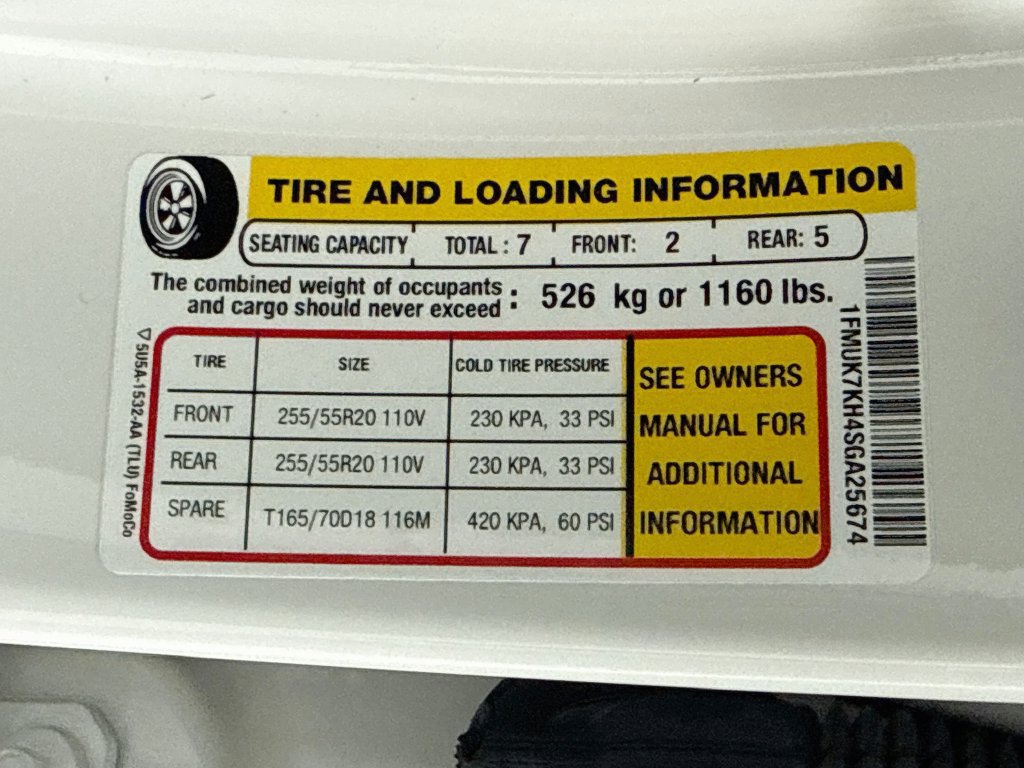 Used 2025 Ford Explorer ST-Line RWD image 59