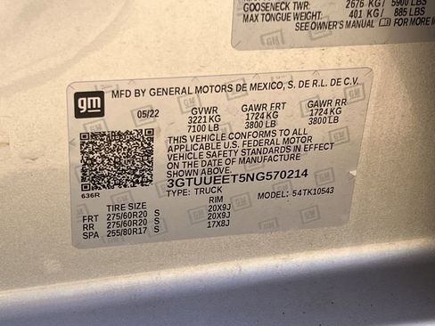 Used 2022 GMC Sierra 1500 AT4 w/ AT4 Premium Package image 38