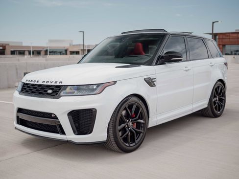 Used 2022 Land Rover Range Rover Sport SVR AWD/4WD image 1