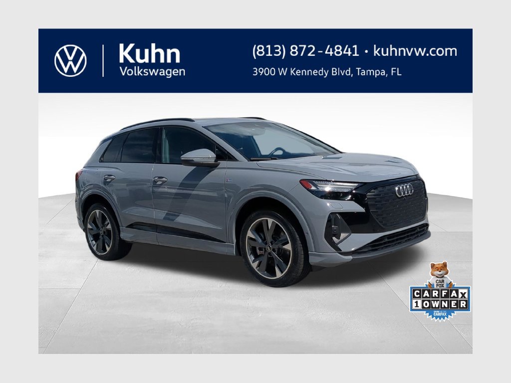 Used 2023 Audi Q4 e-tron Prestige w/ Black Optic Package AWD/4WD 360° Tour