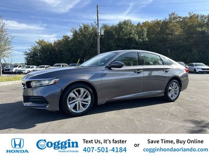 Certified 2020 Honda Accord LX