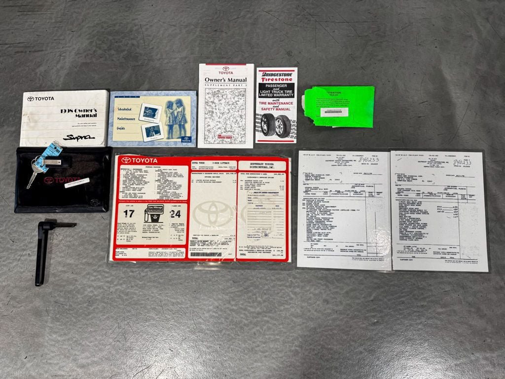 Used 1998 Toyota Supra Turbo RWD image 98