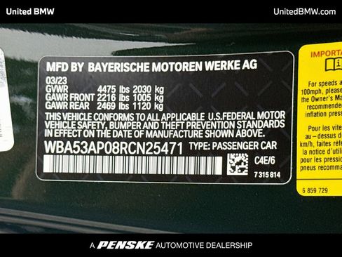 Used 2024 BMW 430i Coupe w/ M Sport Package RWD image 15