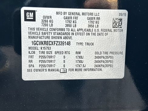 Used 2015 Chevrolet Silverado 1500 LT w/ All Star Edition AWD/4WD image 33