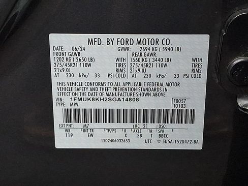 Used 2025 Ford Explorer ST-Line w/ Premium Package AWD/4WD image 28