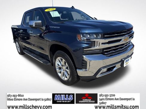 Used 2020 Chevrolet Silverado 1500 LTZ w/ LTZ Plus Package AWD/4WD image 7