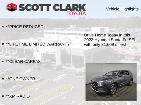 Used 2023 Hyundai Santa Fe SEL AWD/4WD image 13