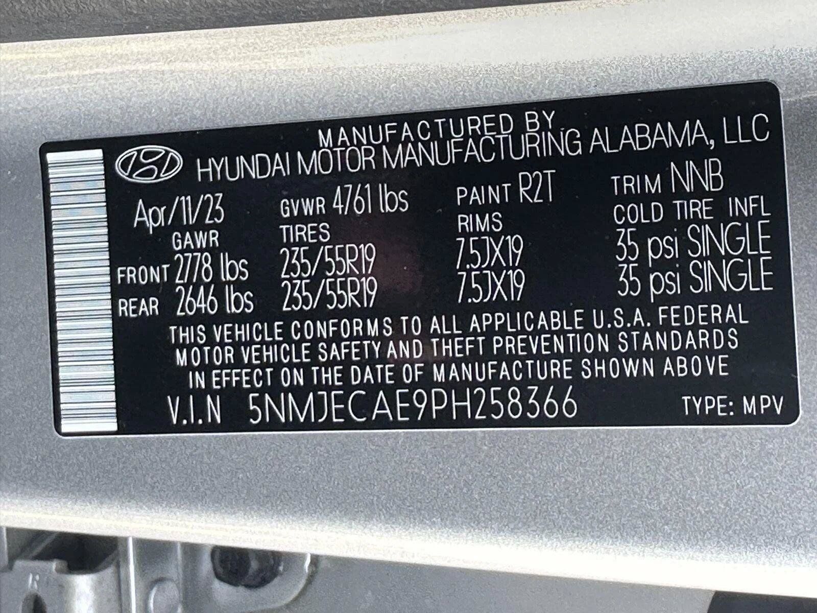 Certified 2023 Hyundai Tucson Limited AWD/4WD image 15