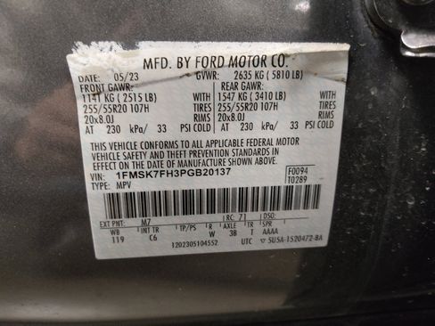 Used 2023 Ford Explorer Limited image 33