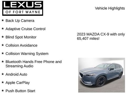 Used 2023 MAZDA CX-9 Carbon Edition image 7