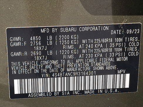 Certified 2024 Subaru Outback Limited AWD/4WD image 26