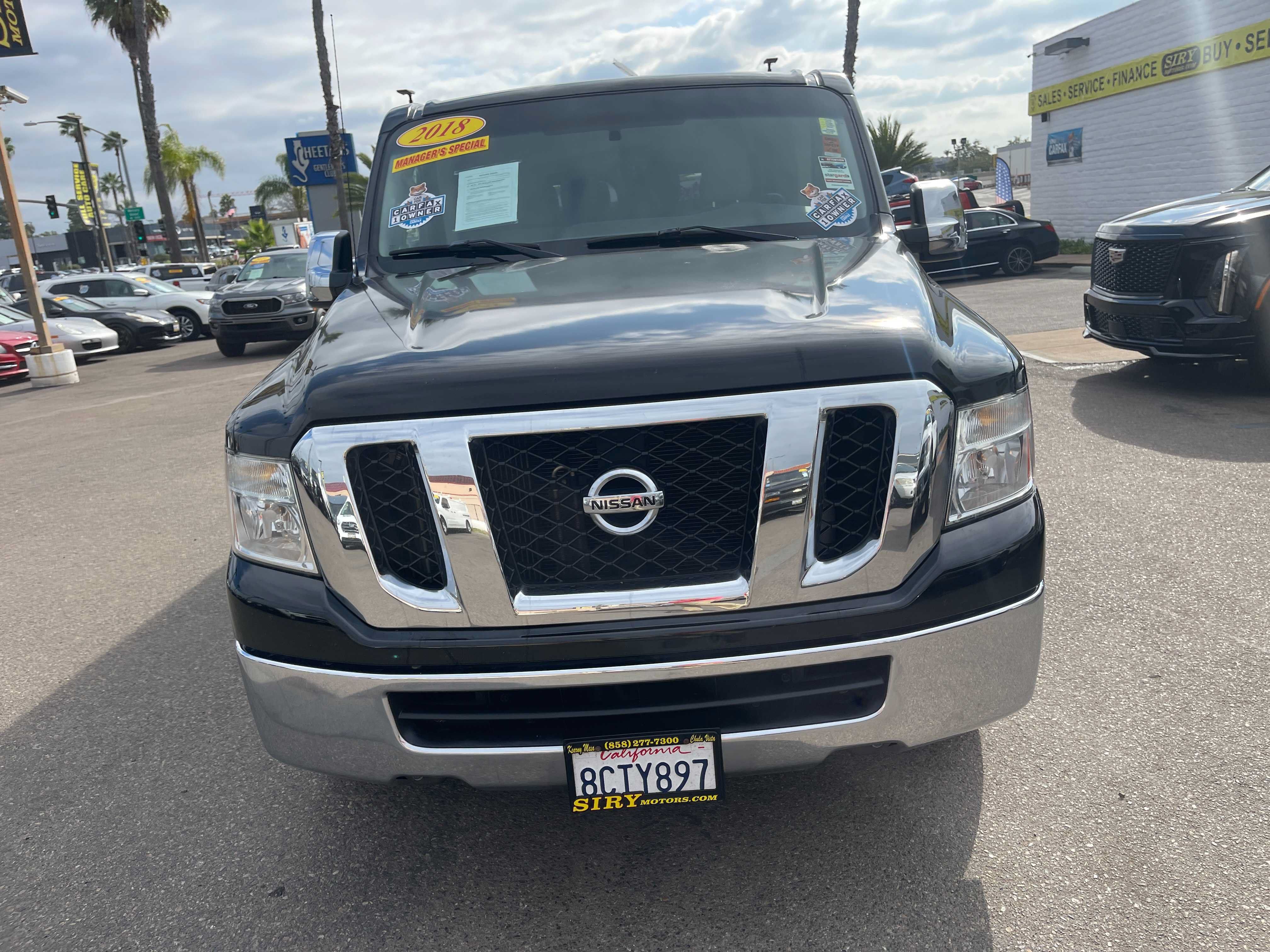 Used 2018 Nissan NV 3500 SV w/ Navigation Package RWD image 8
