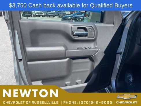 New 2026 Chevrolet Silverado 1500 Custom w/ Turbomax Blackout Package AWD/4WD image 8