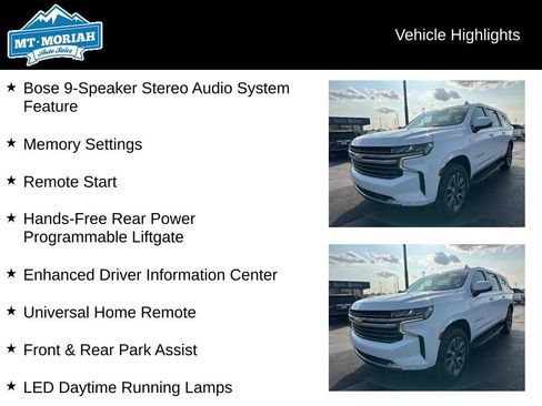 Used 2022 Chevrolet Suburban LT w/ Luxury Package RWD image 18