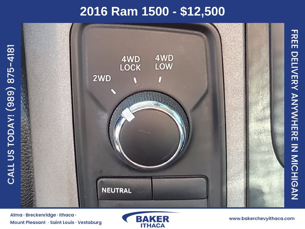 Used 2016 RAM 1500 ST w/ SXT Appearance Group AWD/4WD image 13
