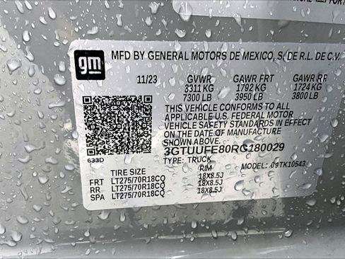 Used 2024 GMC Sierra 1500 AT4X w/ AT4X AEV Edition image 6