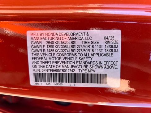 Used 2026 Honda Passport TrailSport Elite image 17