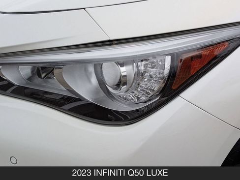 Used 2023 INFINITI Q50 Luxe w/ Cargo Package RWD image 12