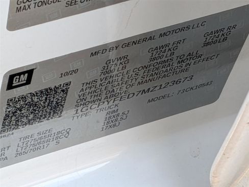 Used 2021 Chevrolet Silverado 1500 LT Trail Boss w/ Convenience Package II image 33